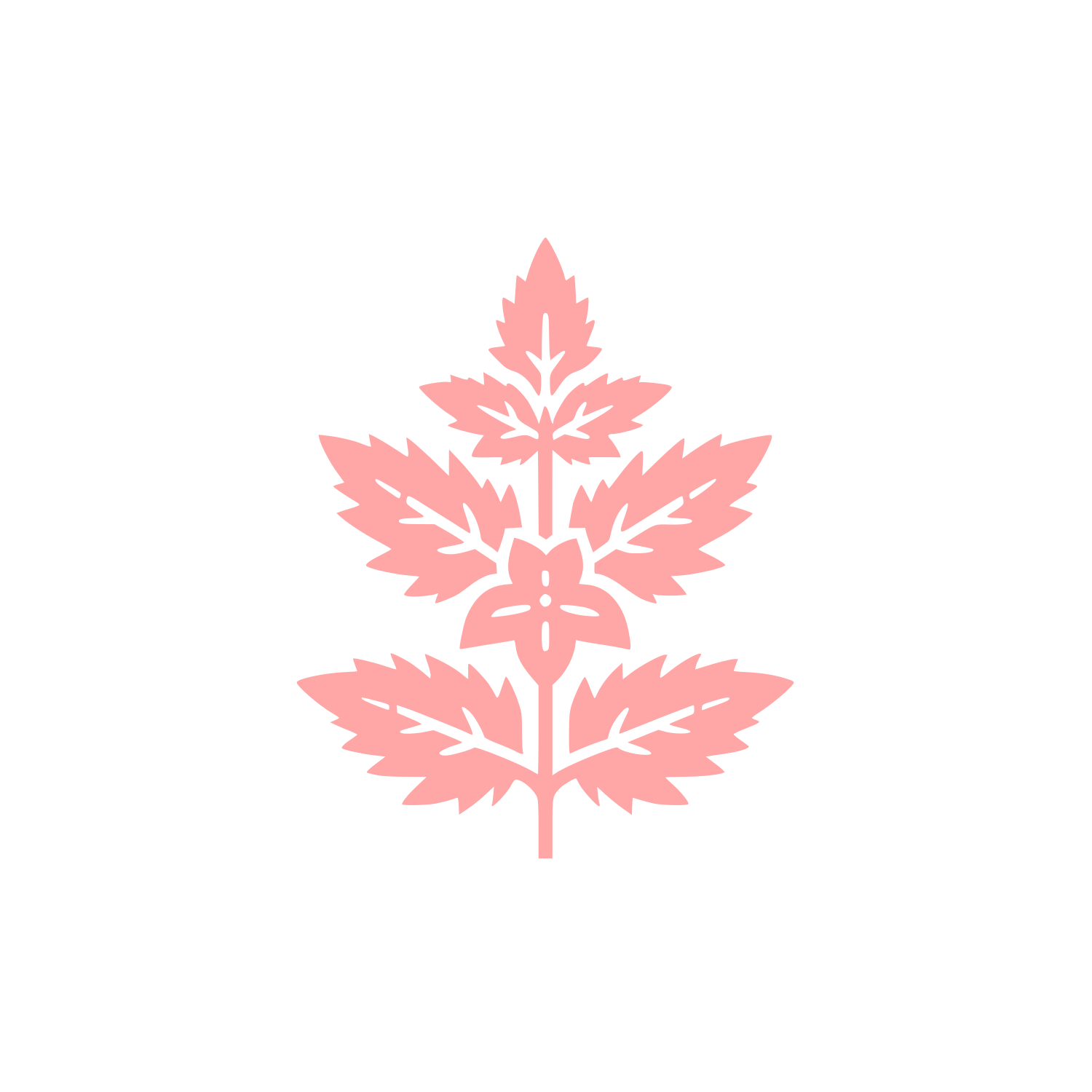 Herbal Company Logo #ffa6a6