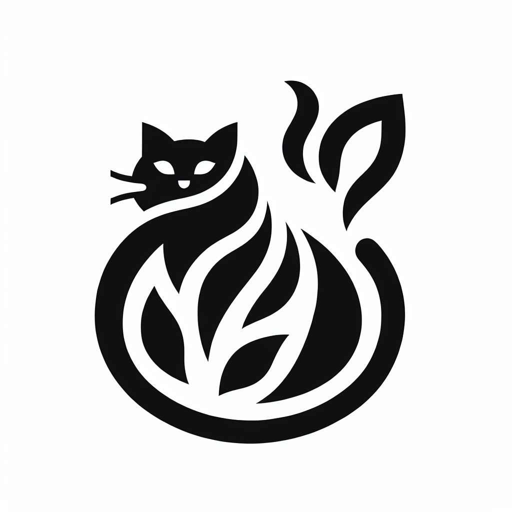 Cat Flames Logo