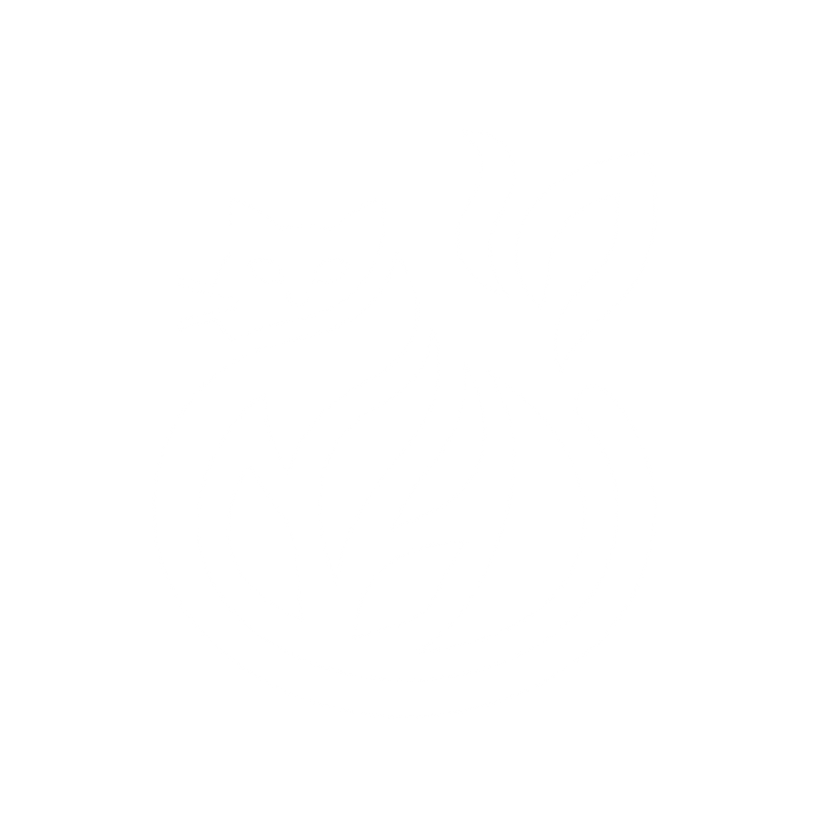 Cat Flames Logo #ffffff