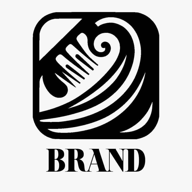 Beauty Wave in Square Logo preview