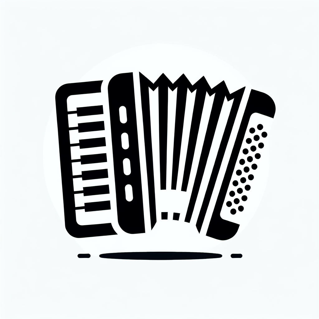 Accordion Music Logo