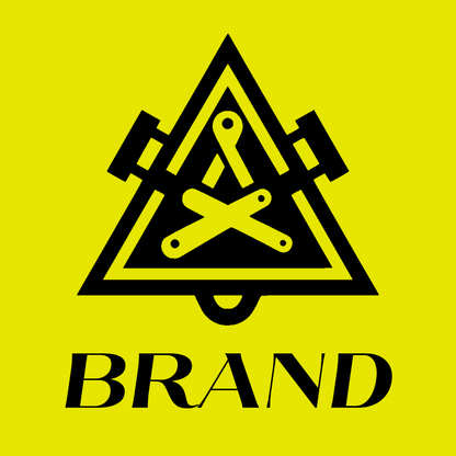 Geometric Triangle and Tools Logo preview