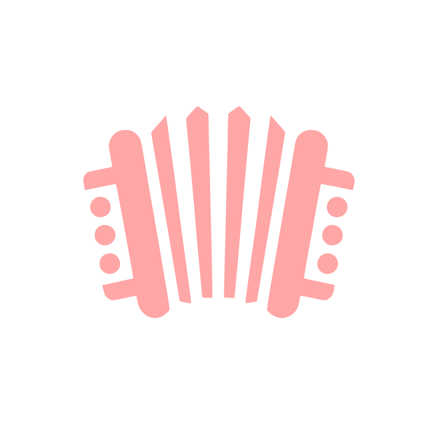 Logo Accordion Design #ffa6a6