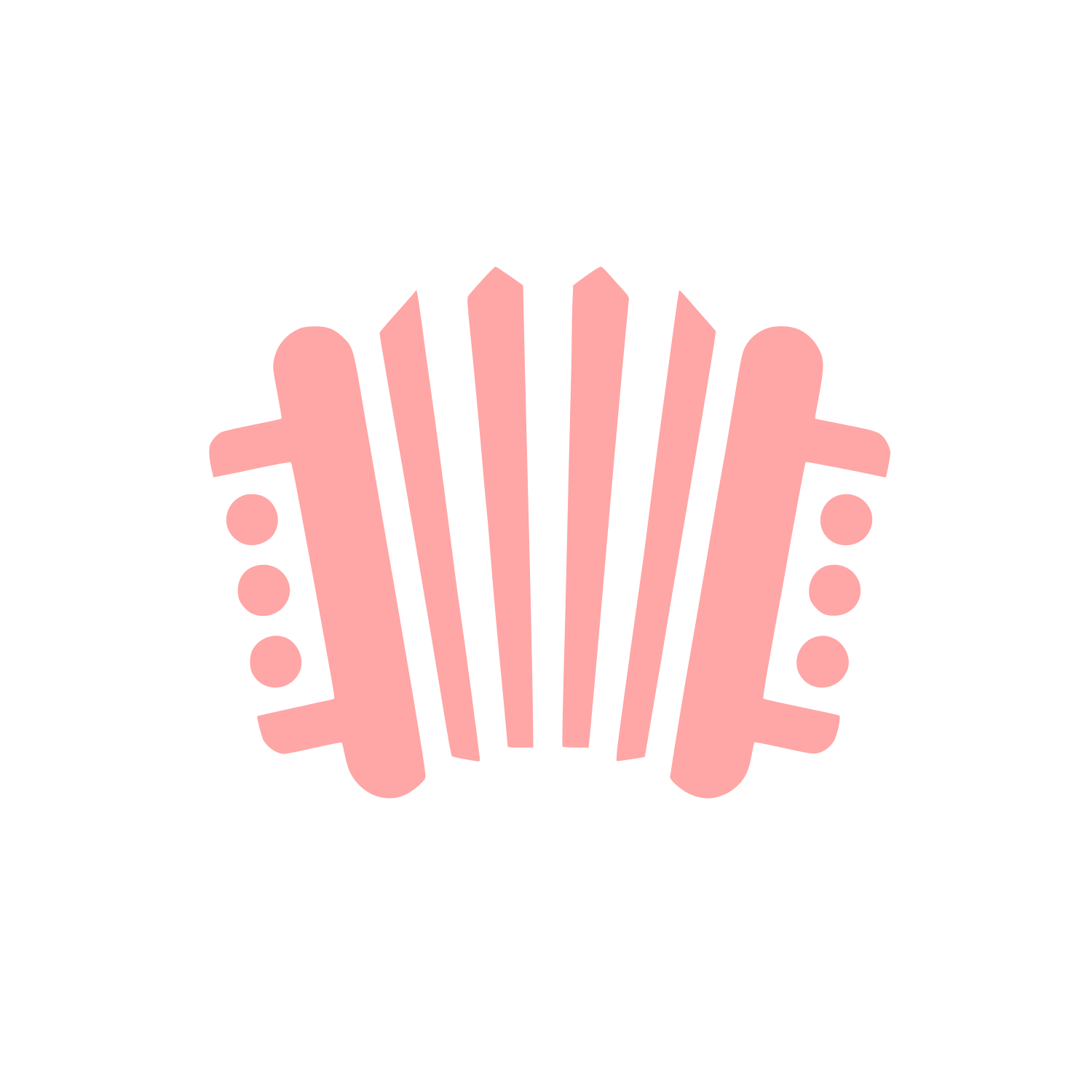 Logo Accordion Design #ffa6a6