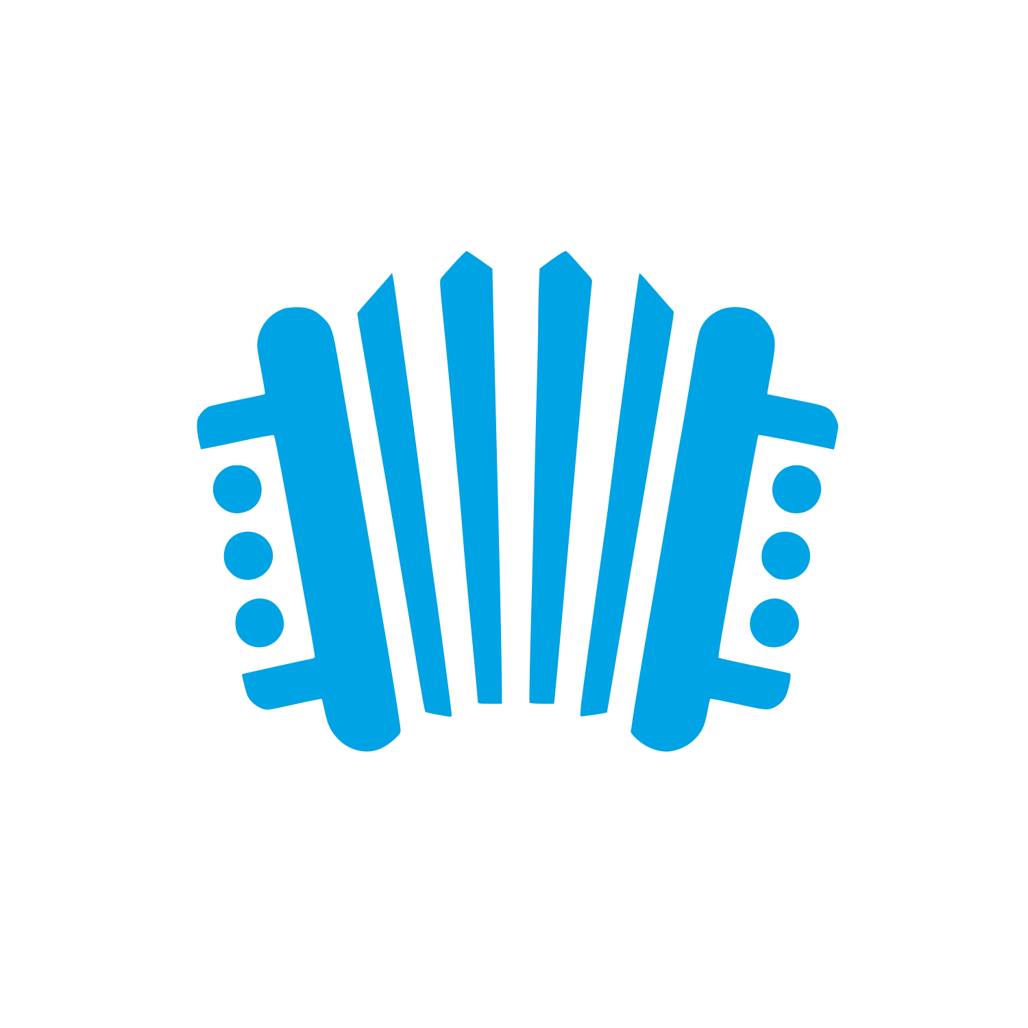 Logo Accordion Design #00a3e4