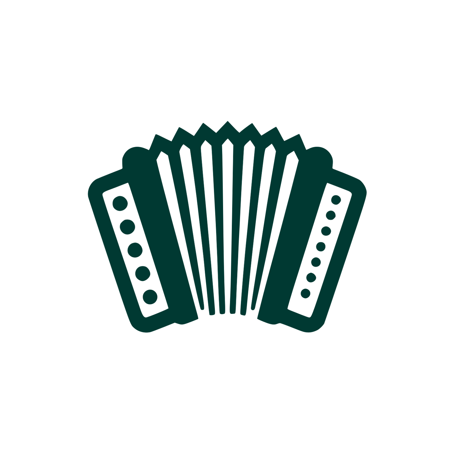 Accordion Musical Logo #003932