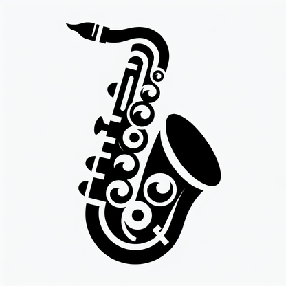 Saxophone Logo Design