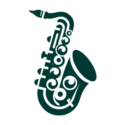 Saxophone Logo Design #003932