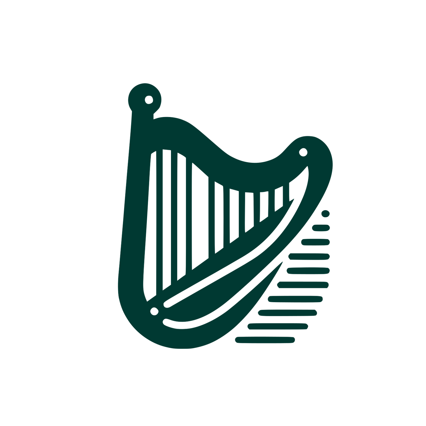 Harp Logo Design #003932