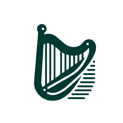 Harp Logo Design #003932