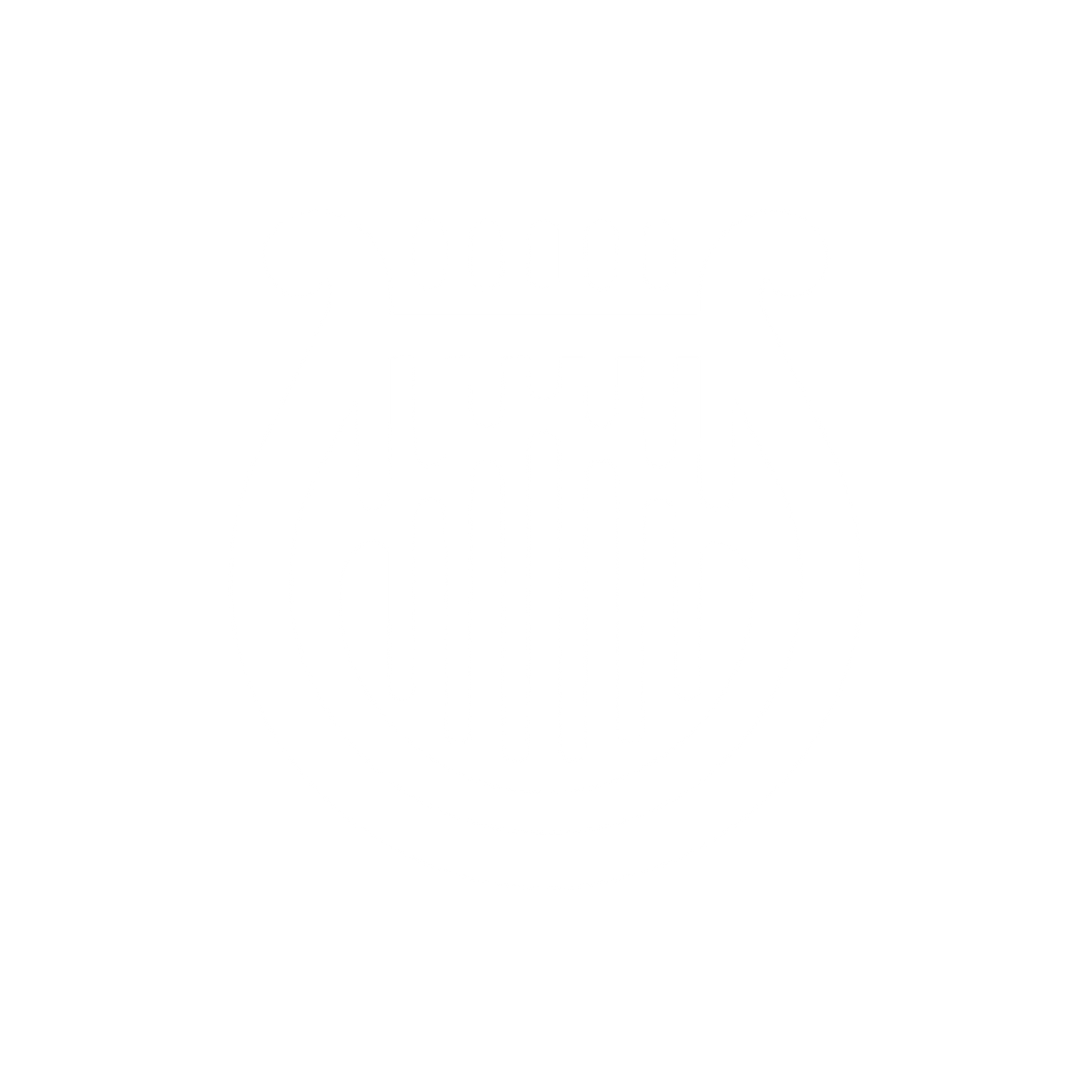 Lyre Music Logo #ffffff
