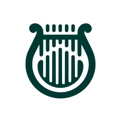 Lyre Music Logo #003932