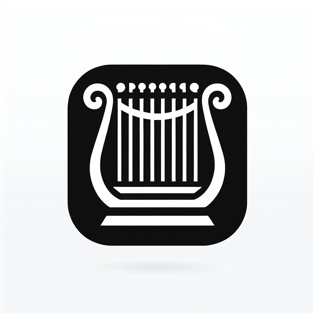 Musical Harp Logo