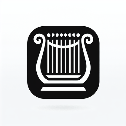 Musical Harp Logo