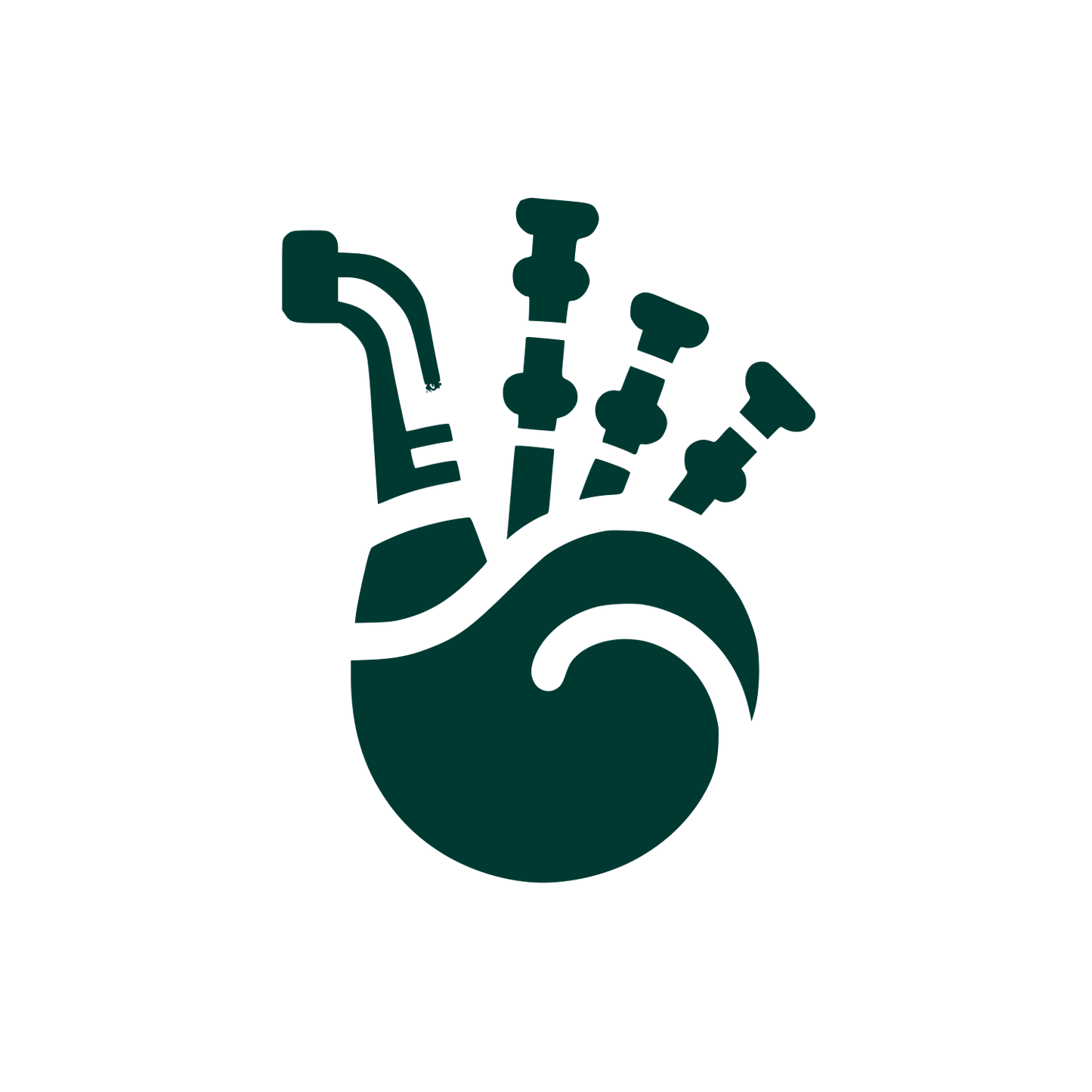 Music Instruments Logo #003932