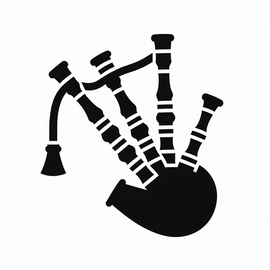Bagpipe Logo Design