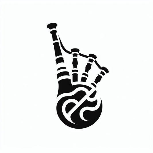 Bagpipe Musical Logo