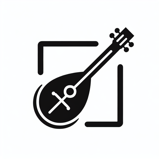 Logo with Musical Instrument
