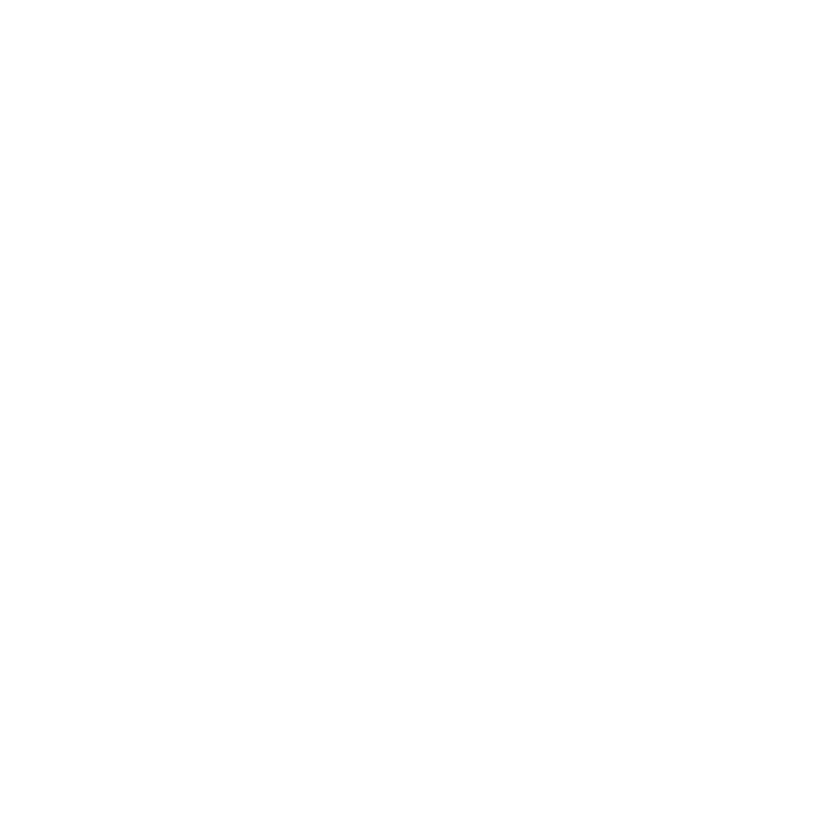 Logo with Musical Instrument #ffffff
