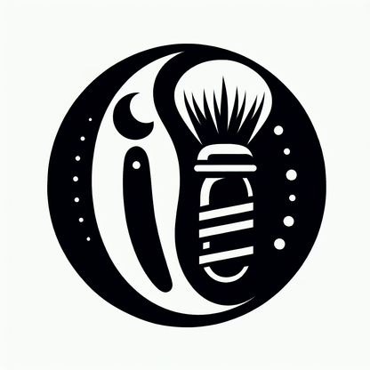 Barber Shop Circle Logo