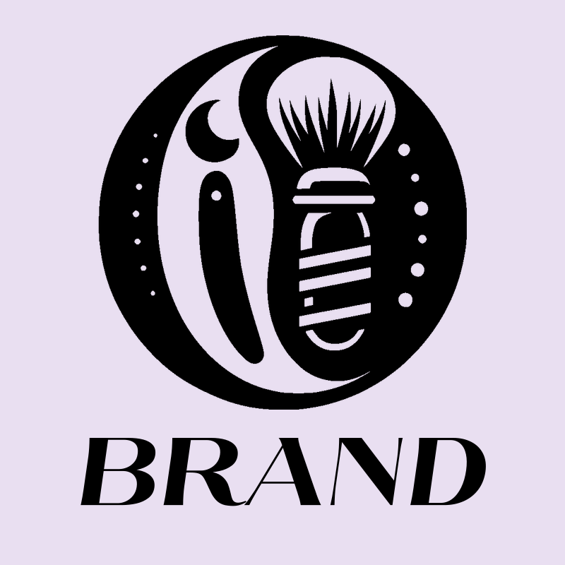 Barber Shop Circle Logo preview