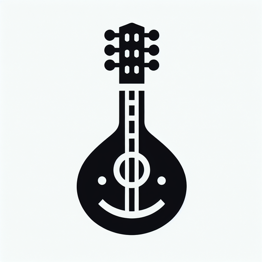 Music Logo with Smiley