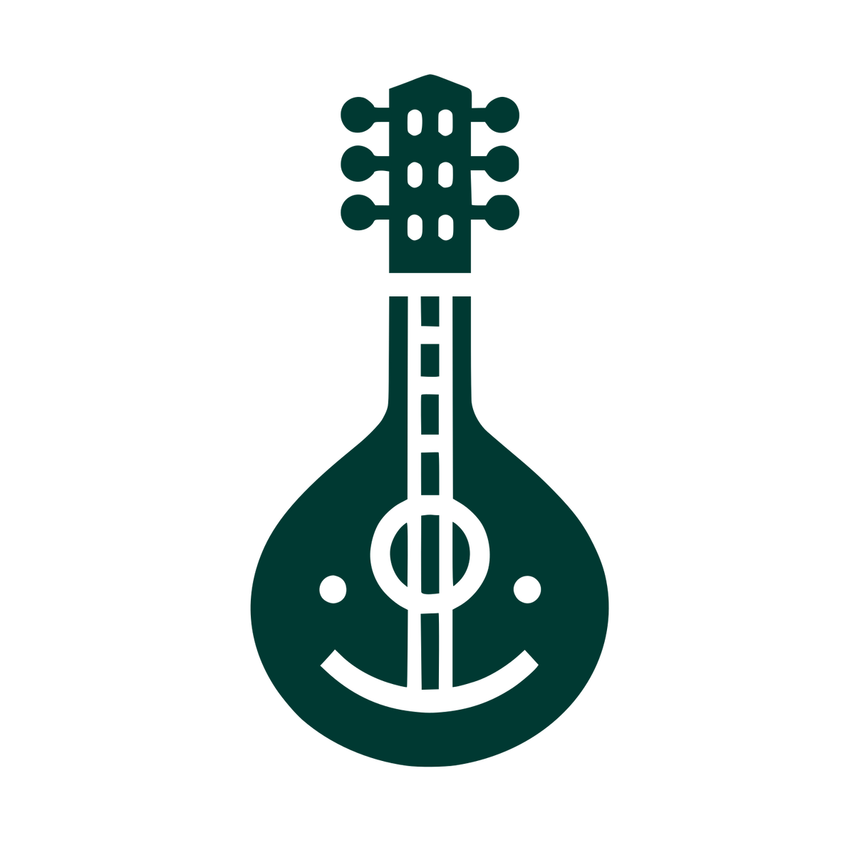 Music Logo with Smiley #003932