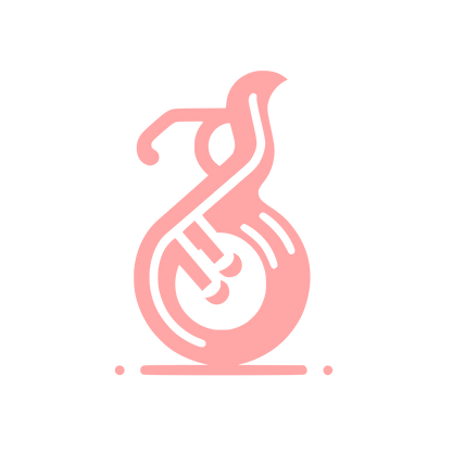 Music Note Logo #ffa6a6