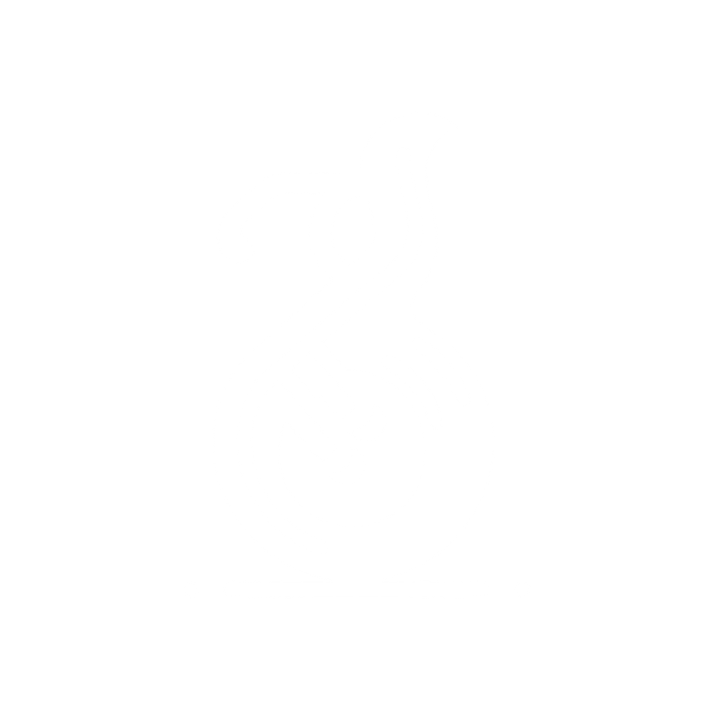 Music Note Logo #ffffff