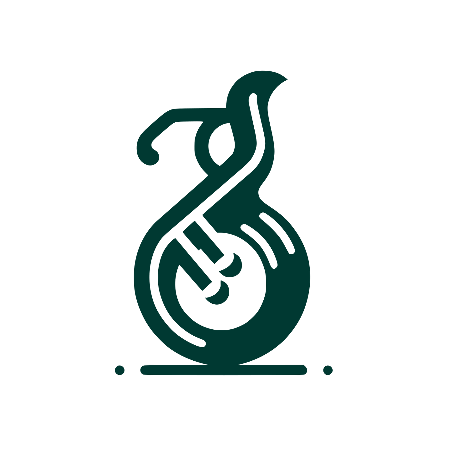 Music Note Logo #003932