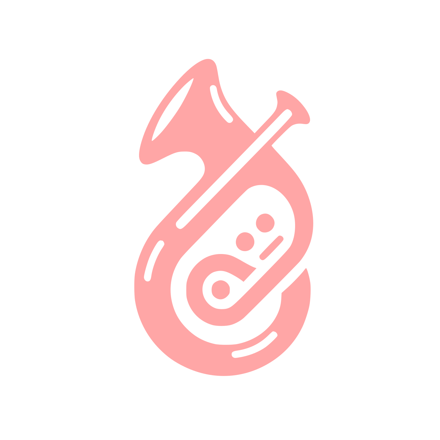 Logo for Musical Instrument #ffa6a6