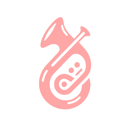 Logo for Musical Instrument #ffa6a6