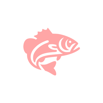 Fish Logo Design #ffa6a6