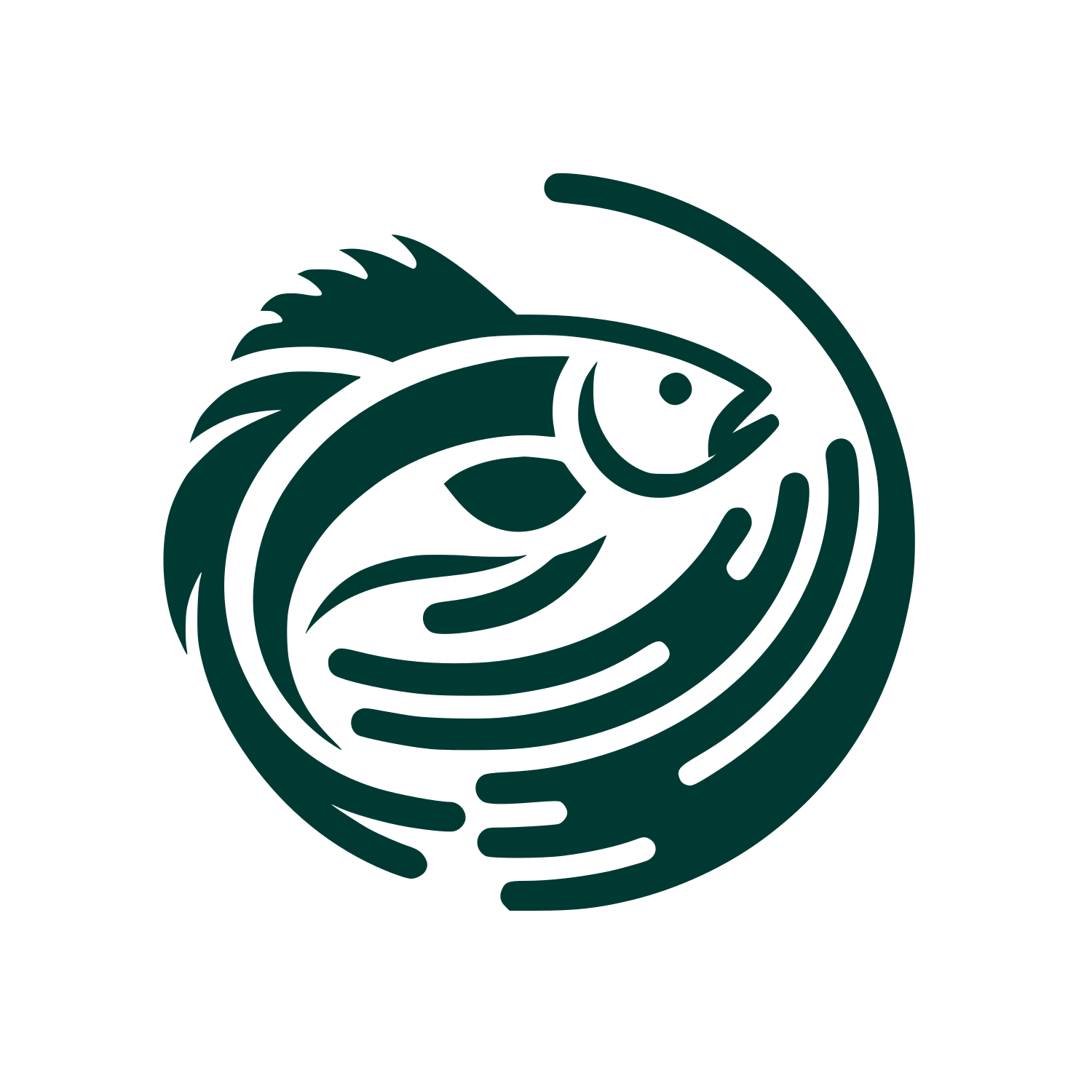 Fish Logo Design #003932