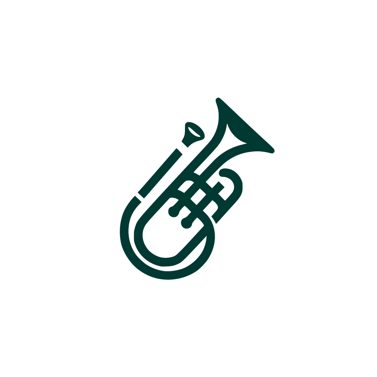 Brass Music Logo #003932