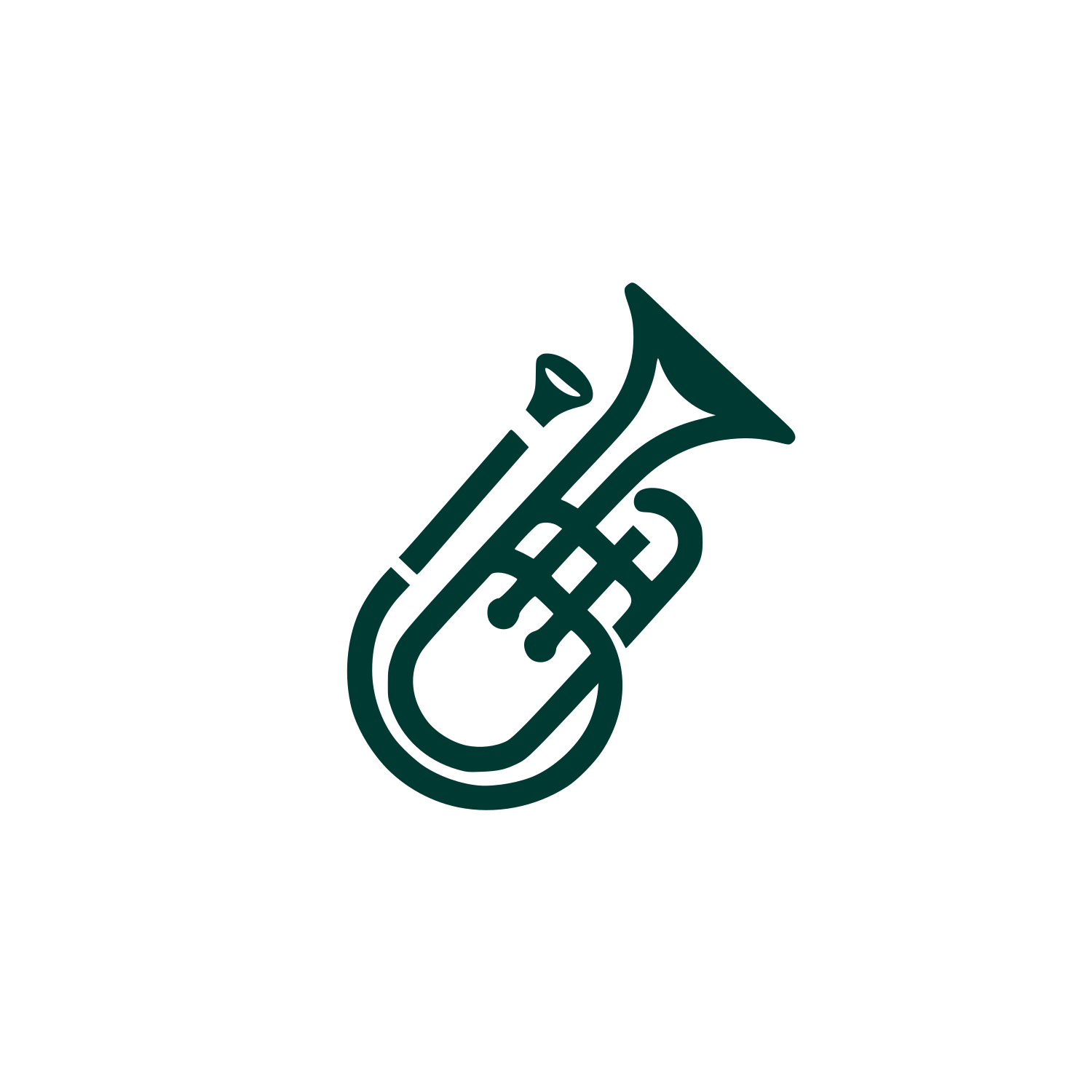 Brass Music Logo #003932