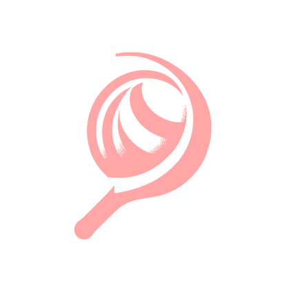 Tennis Logo Design #ffa6a6