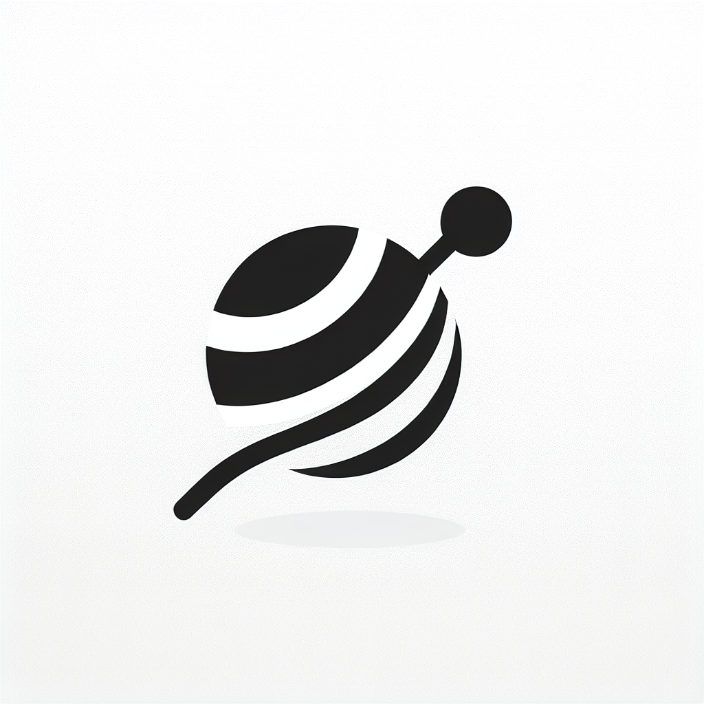 Berimbau Musical Instrument Logo