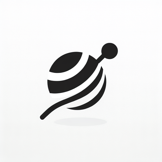 Berimbau Musical Instrument Logo