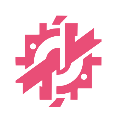 Ribbon Construction Logo #E94E77
