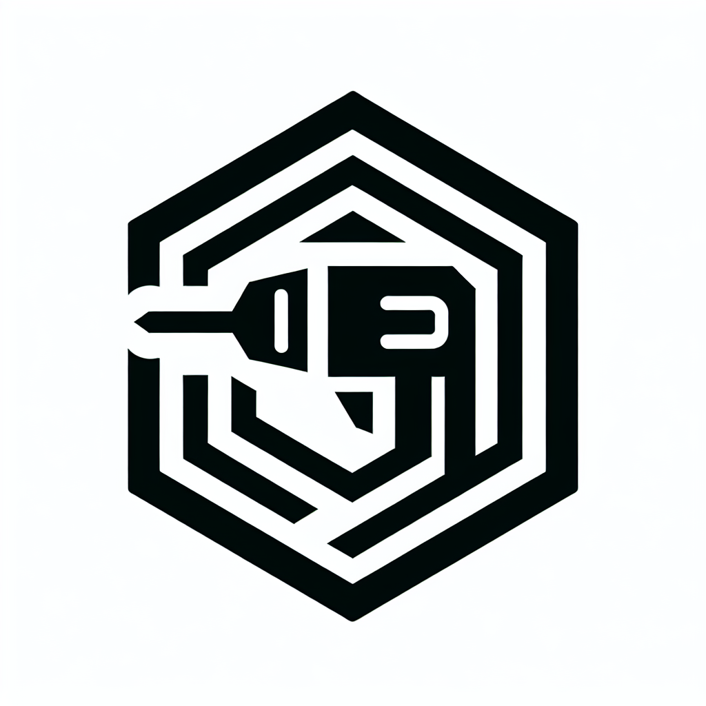 Hexagonal Tool Logo