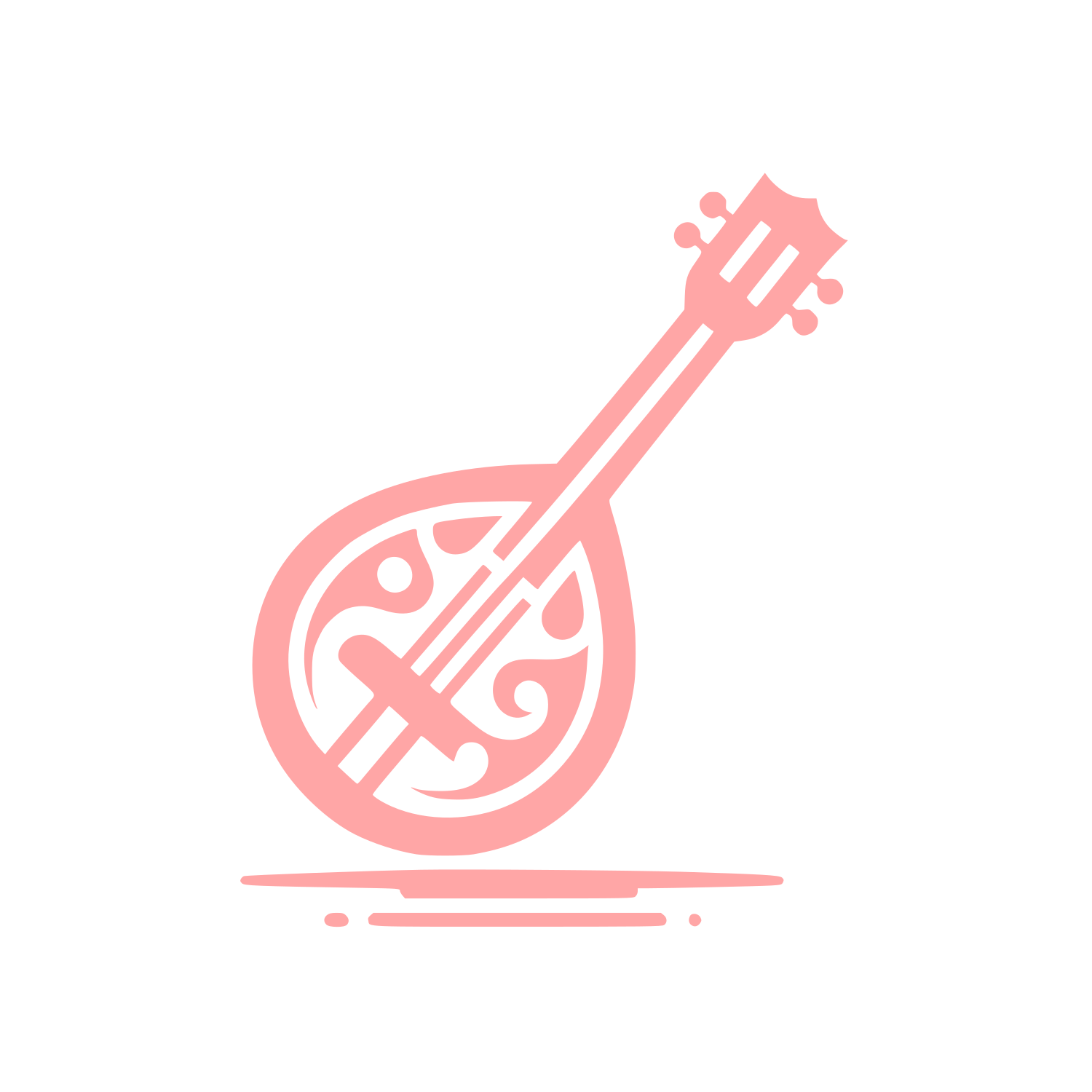 Logo of Musical Instrument #ffa6a6