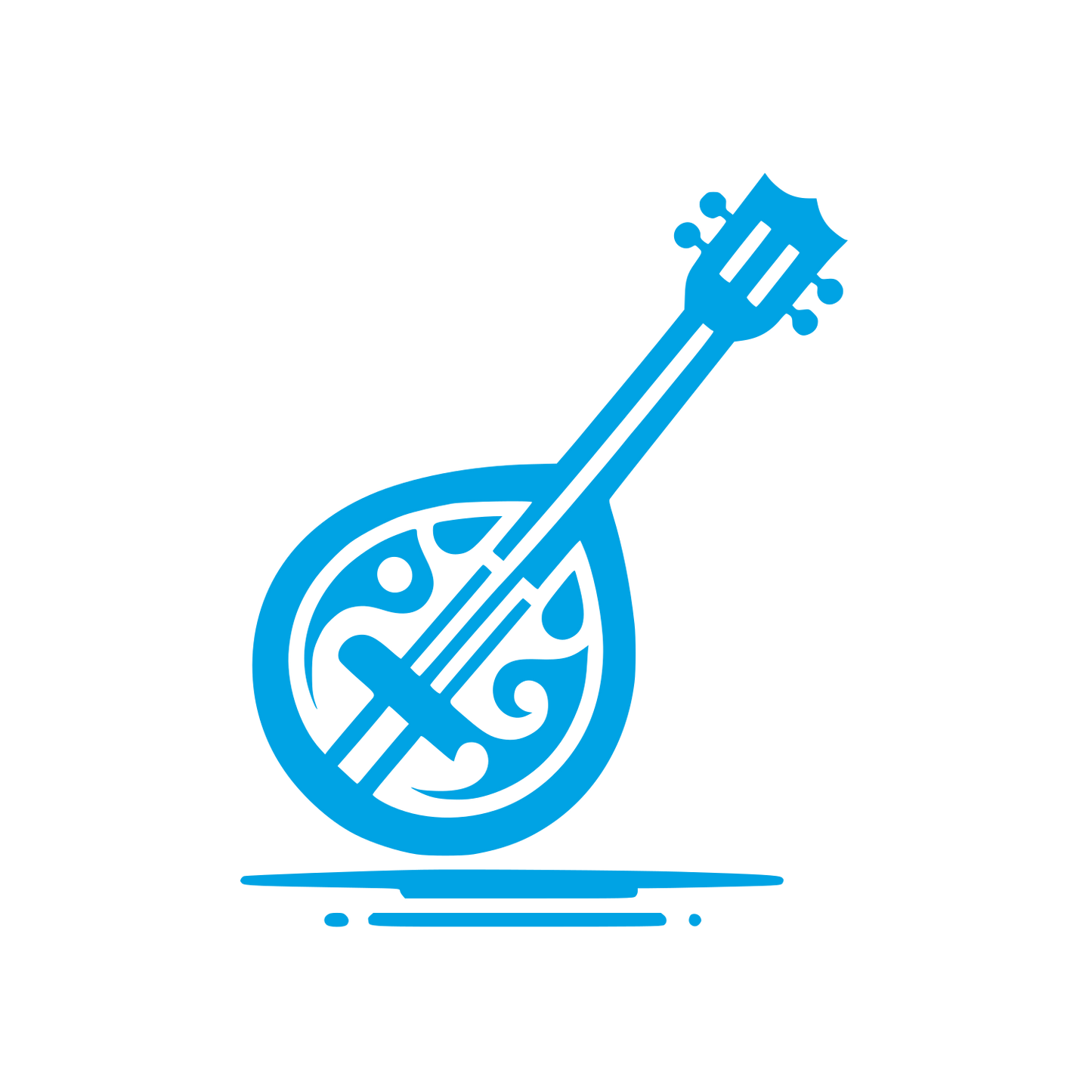 Logo of Musical Instrument #00a3e4