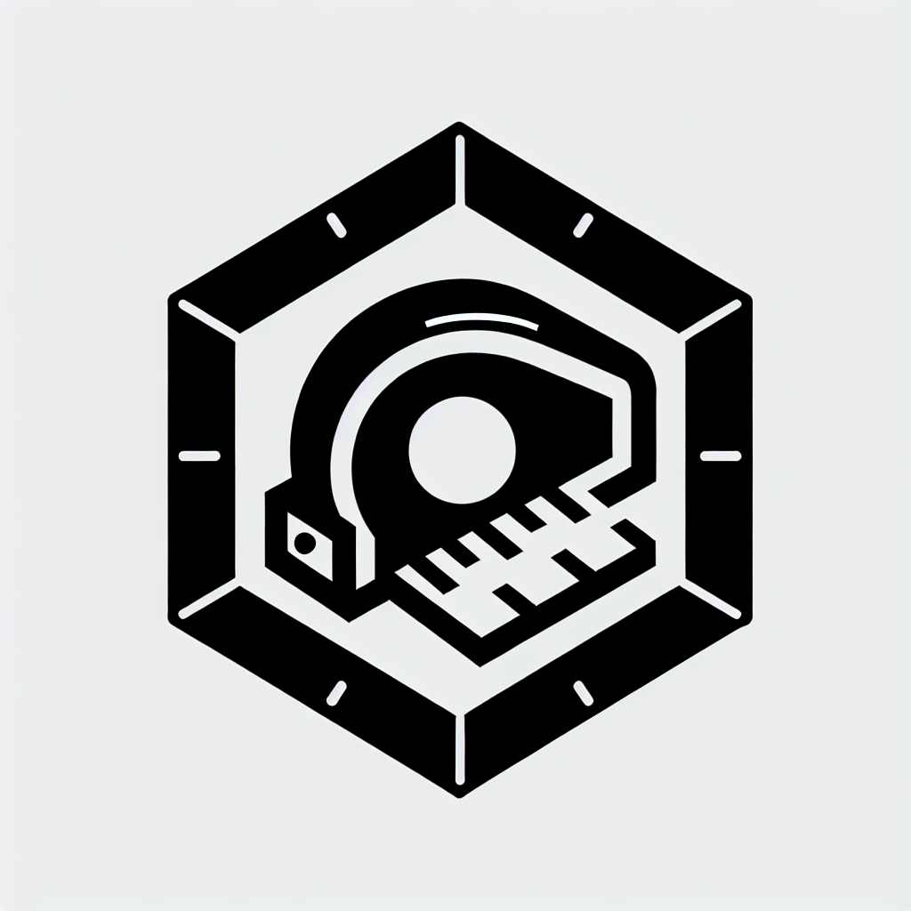 Hexagonal Measure Emblem