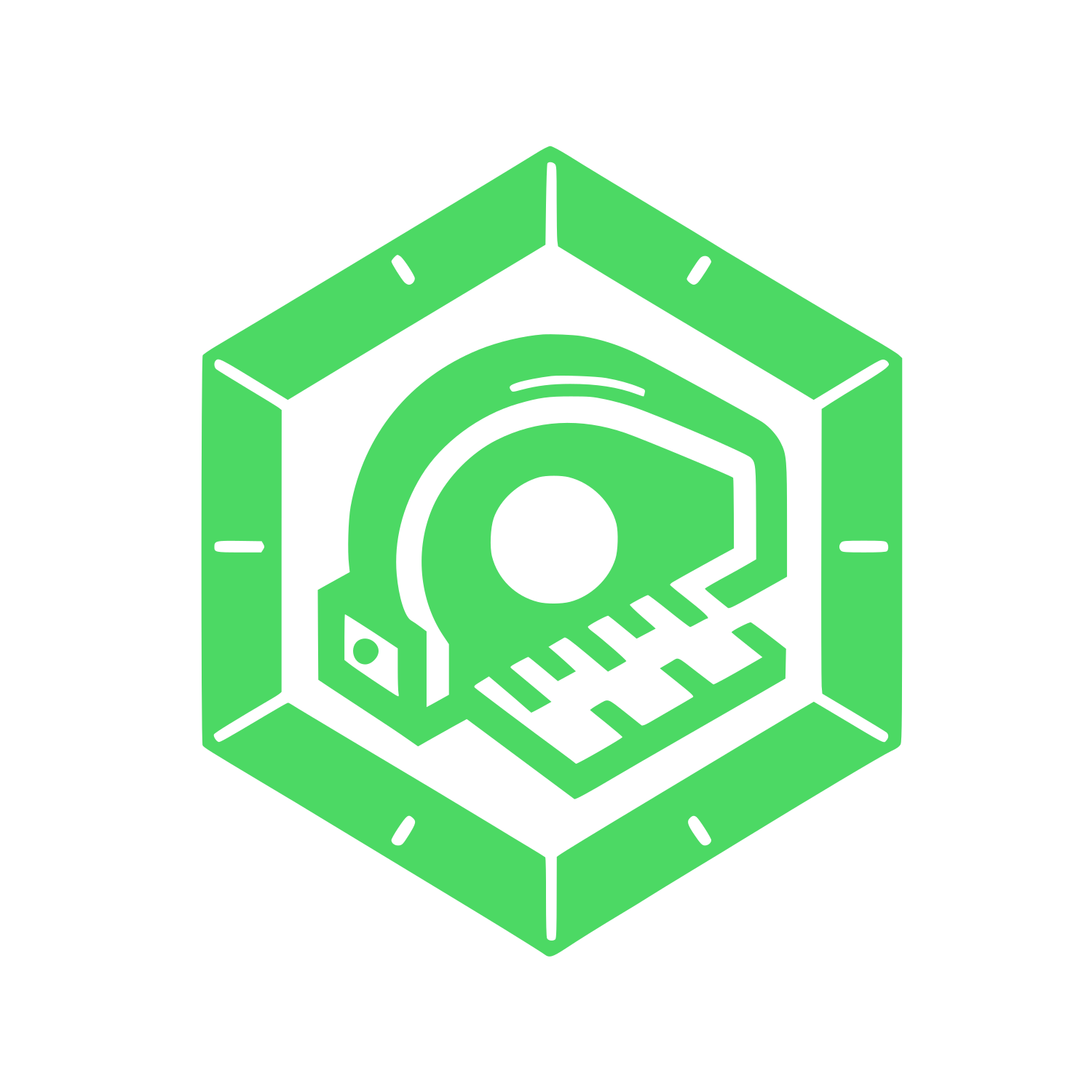 Hexagonal Measure Emblem #4CD964