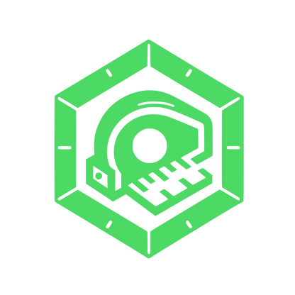 Hexagonal Measure Emblem #4CD964