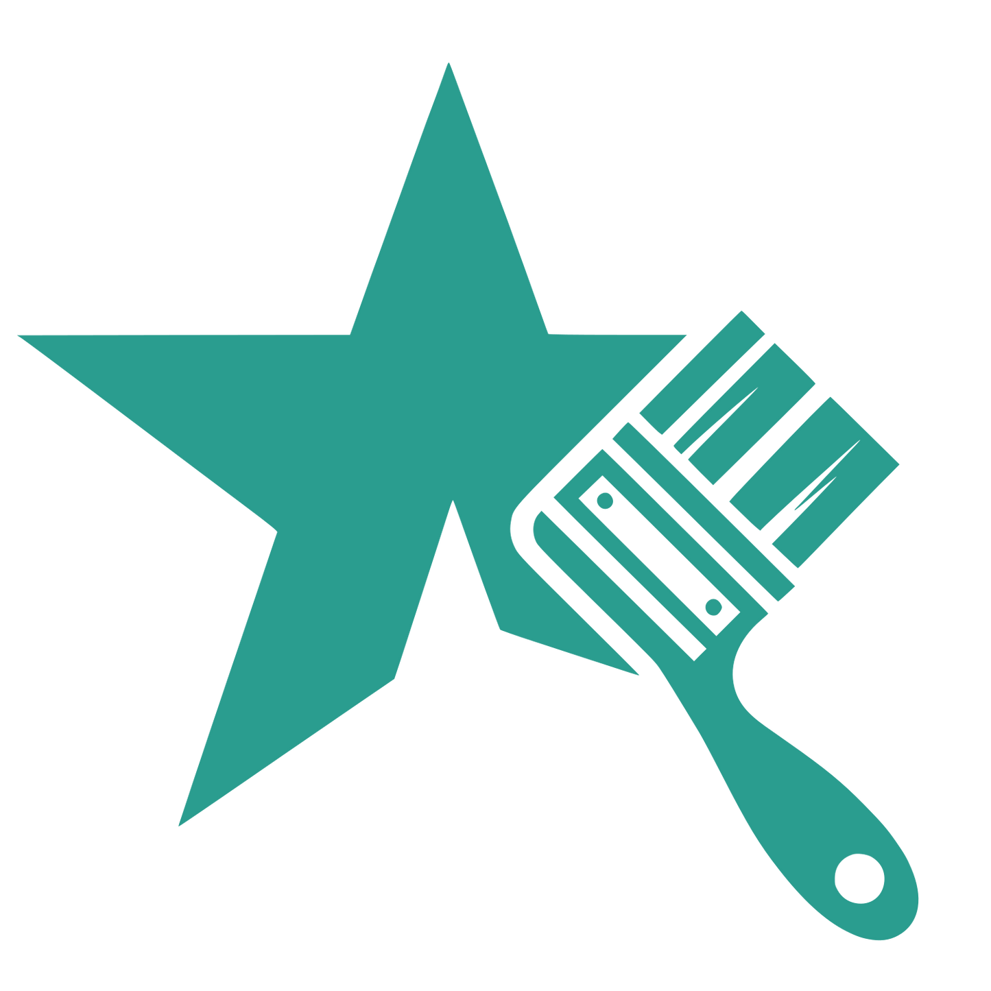 Star Brush Emblem #2A9D8F