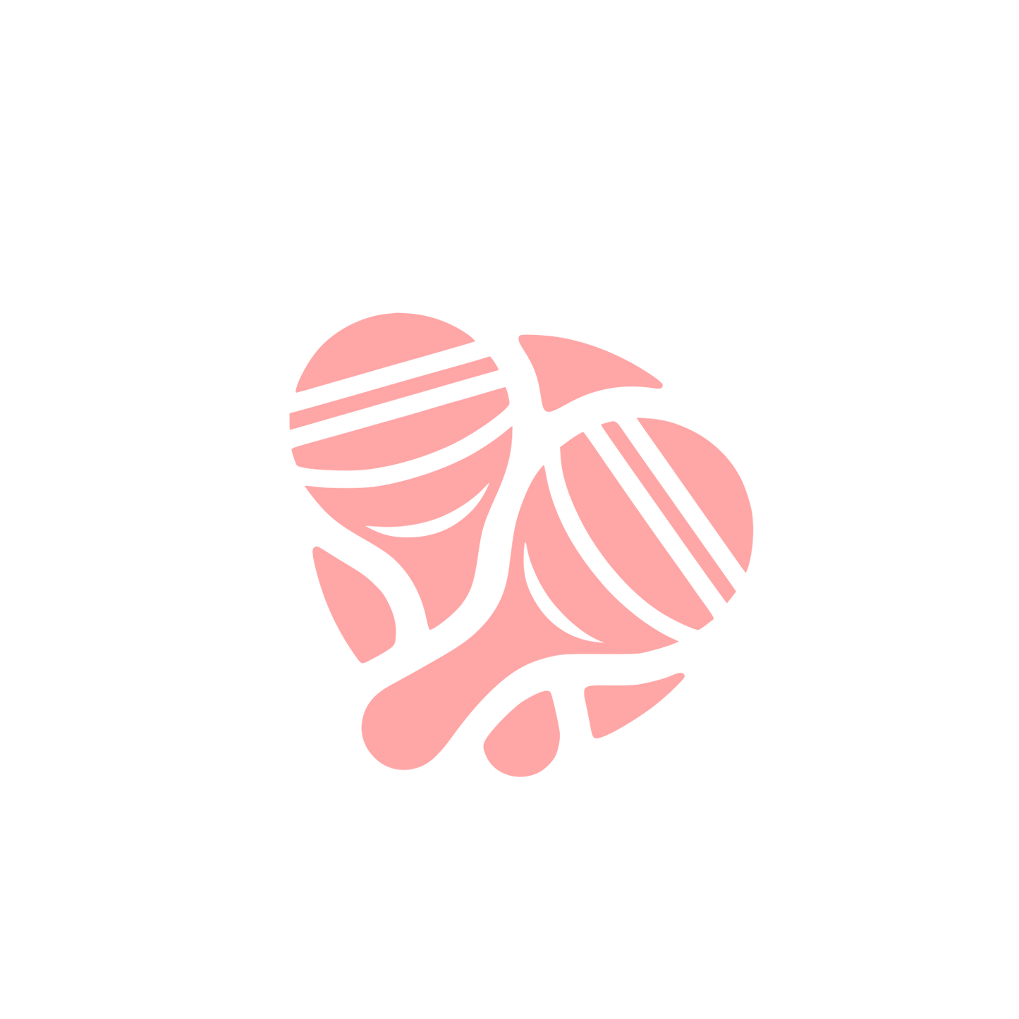 Castanets Music Logo #ffa6a6