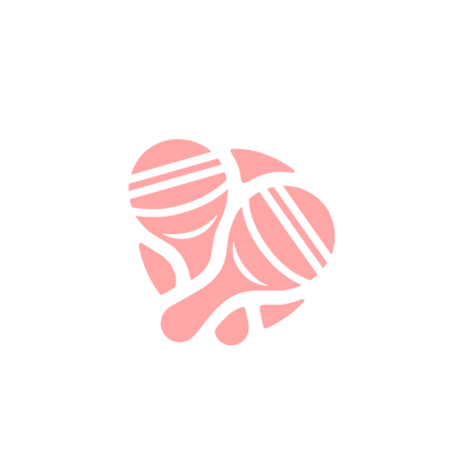 Castanets Music Logo #ffa6a6