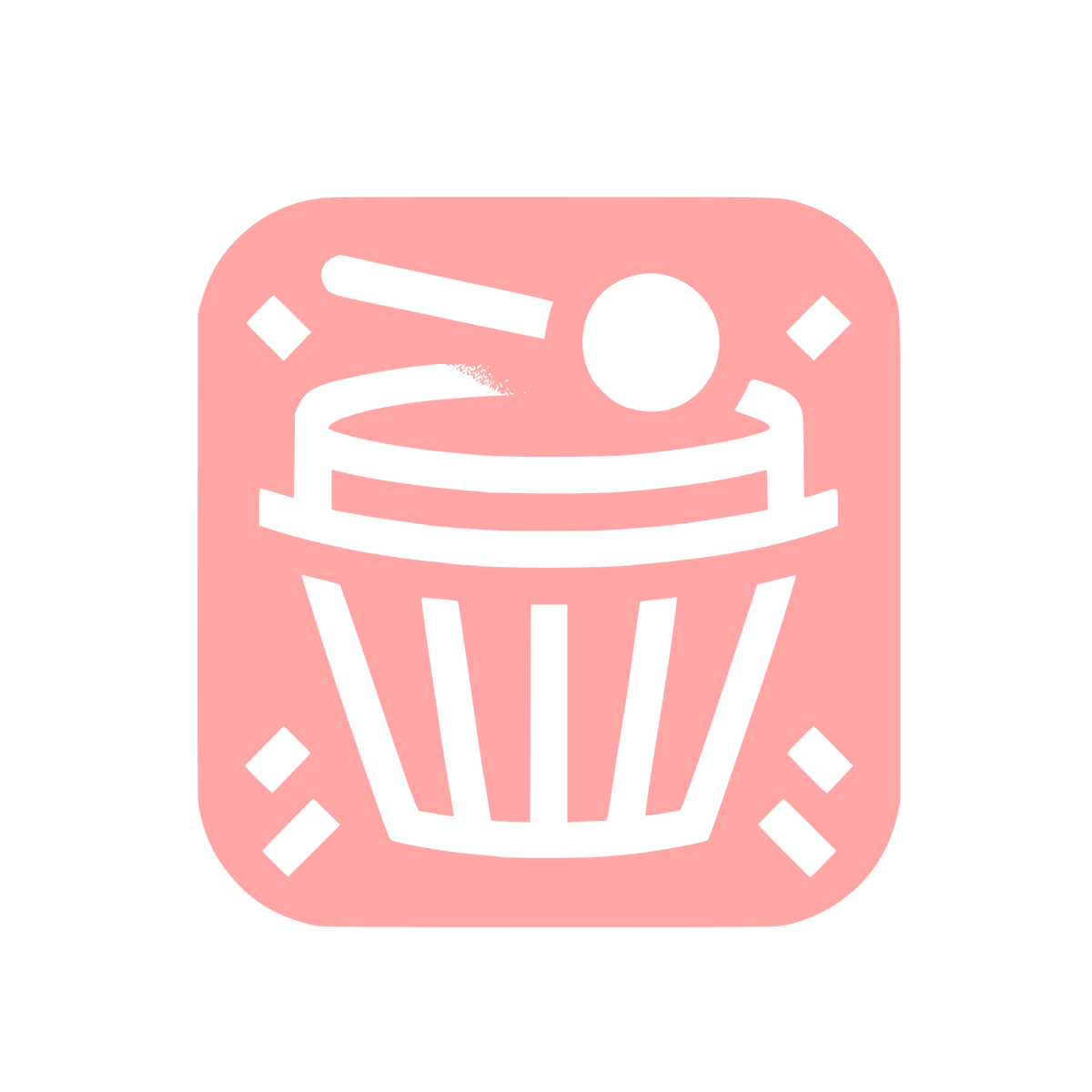 Logo for Trash Can #ffa6a6